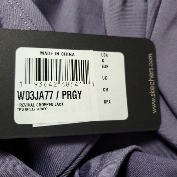 Skechers Revival hooded cropped jacket small - Picture 7 of 8